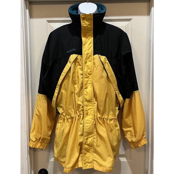 Columbia Other - Vintage Columbia Jacket Men's M Yellow Williwaw Lightweight Ski Y2k